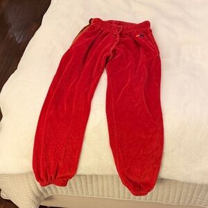 Aviator nation velour jogger Pants
